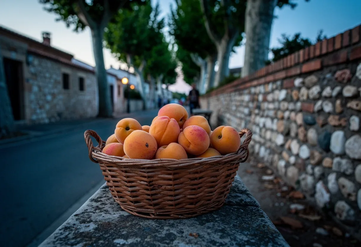 Place de Pia et produits du terroir